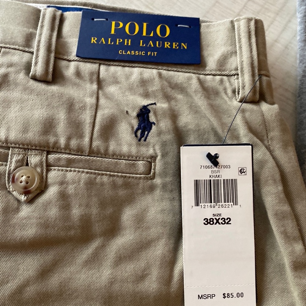 Polo Classic Fit dress mens khakis